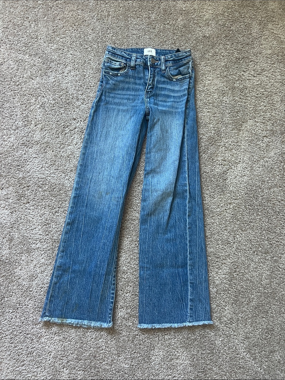 BKE Women's bootcut Jeans - Medium Blue Wash girls 12 regular